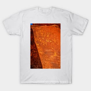 Petroglyphs at Valley of Fire State Park T-Shirt